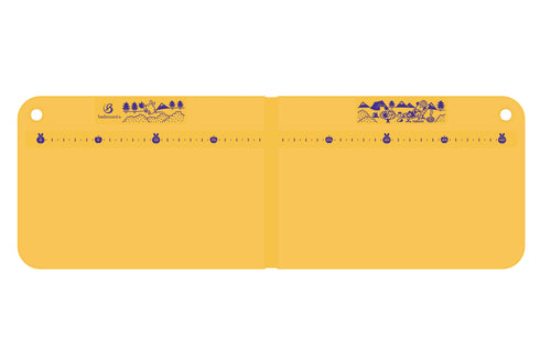 belmont BM-138 Antibacterial Butterfly Cutting Board Yellow